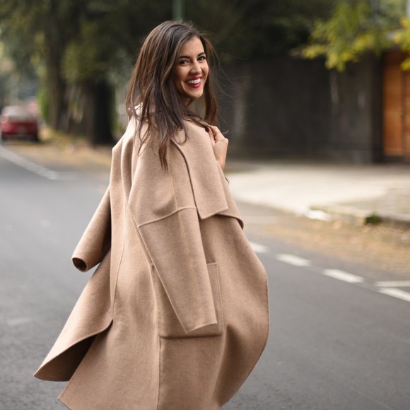 Zara Handmade Camel Coat - Picture 2 of 16